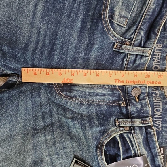Buffalo David Bitton Jeans Men's 33x30 Axel Slim Stretch $109 MSRP NWT Classic - Picture 5 of 15